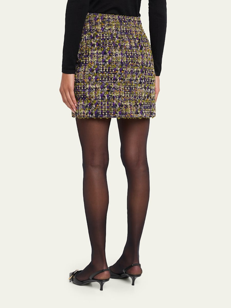 Tweed Mini Skirt 3
