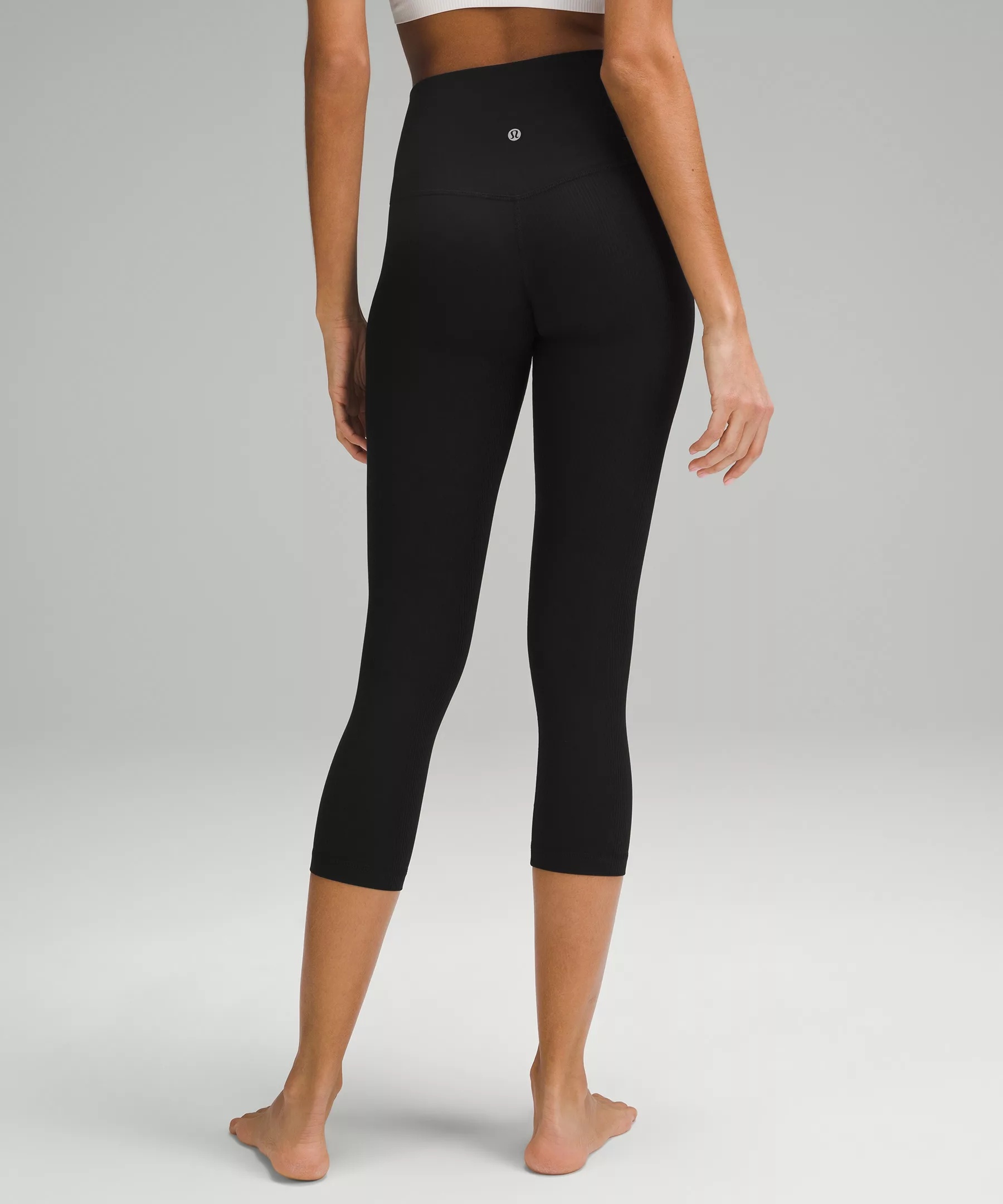 lululemon Align™ High-Rise Ribbed Crop 23" - 3