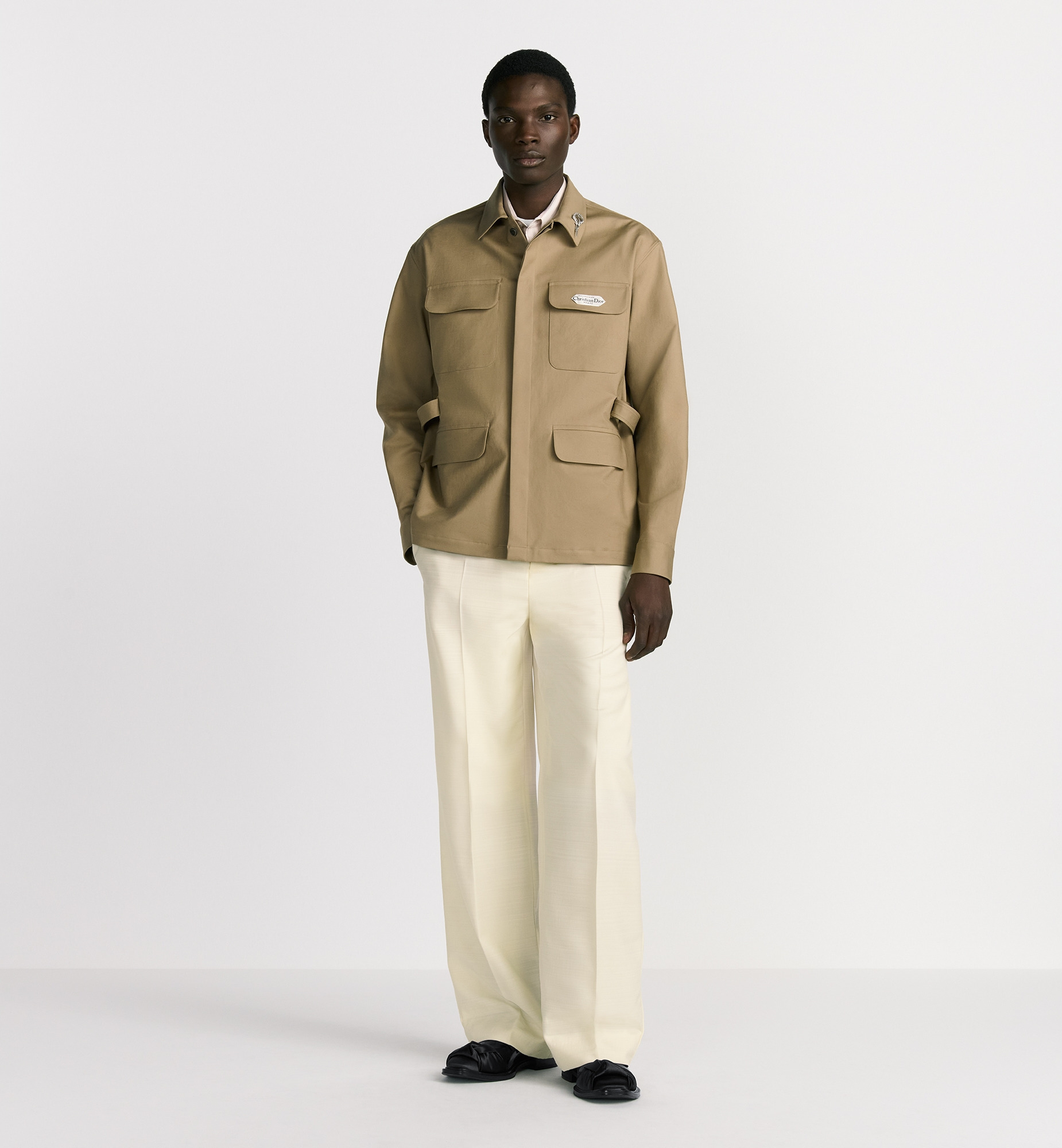 Safari Shirt with Christian Dior Paris Tag - 3
