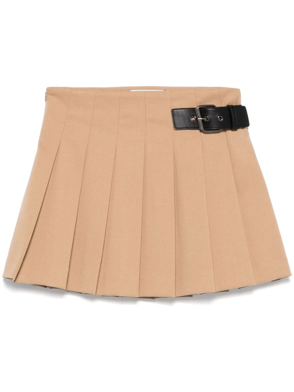 pleated mini skirt - 1