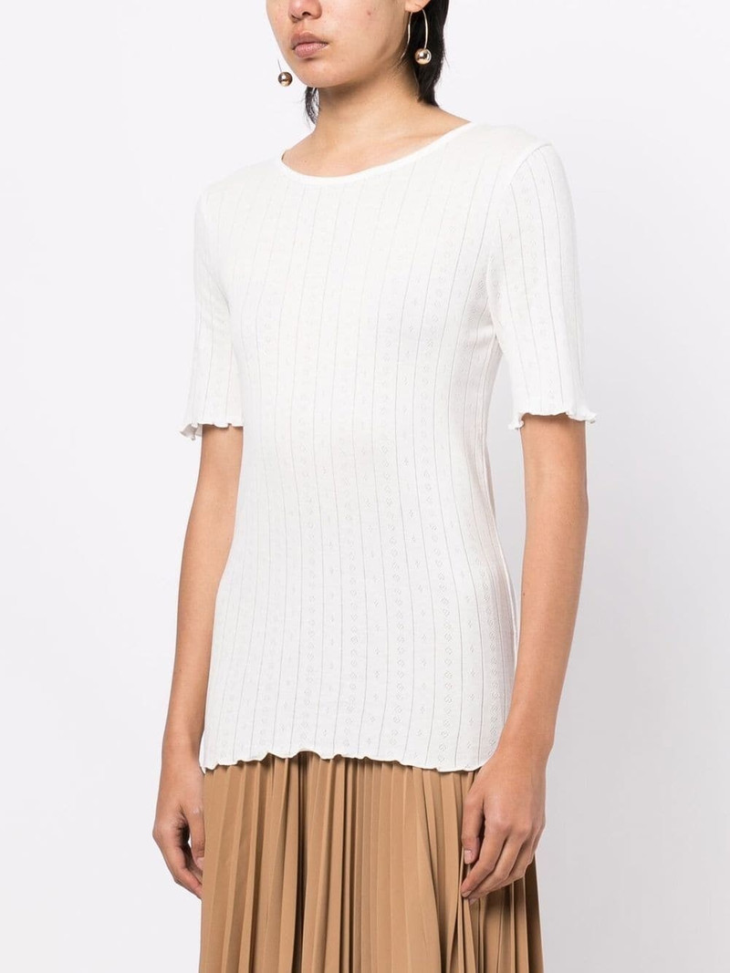 Edie Pointelle Tee 3