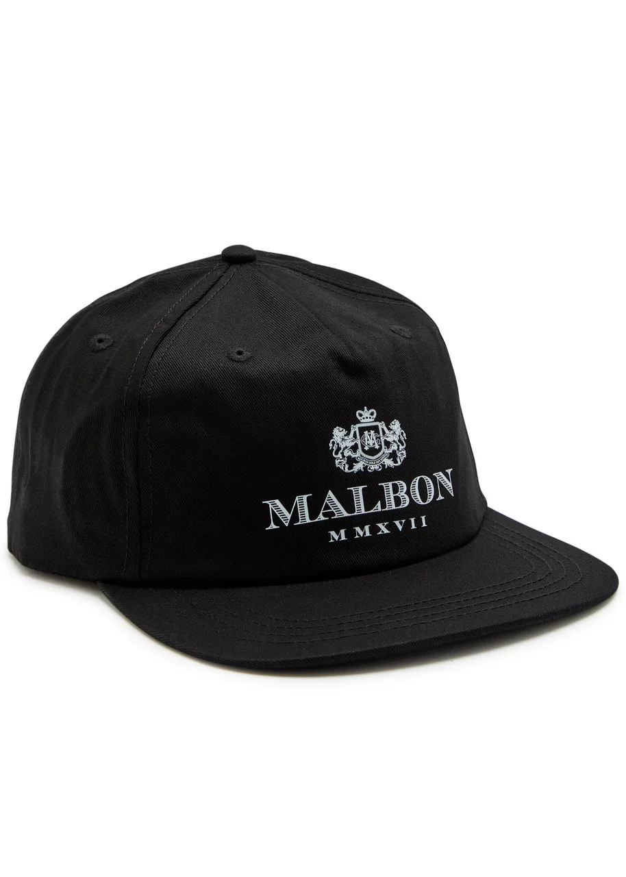 Malbon Monarch Logo-print Cotton cap - 1