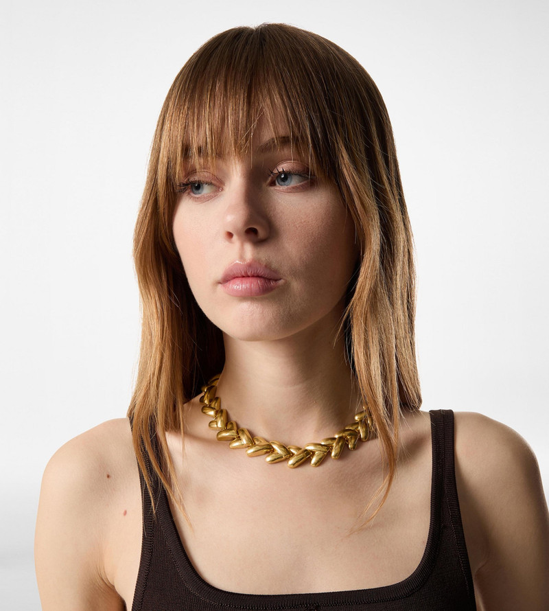 TOM FORD BRASS AMOR NECKLACE outlook