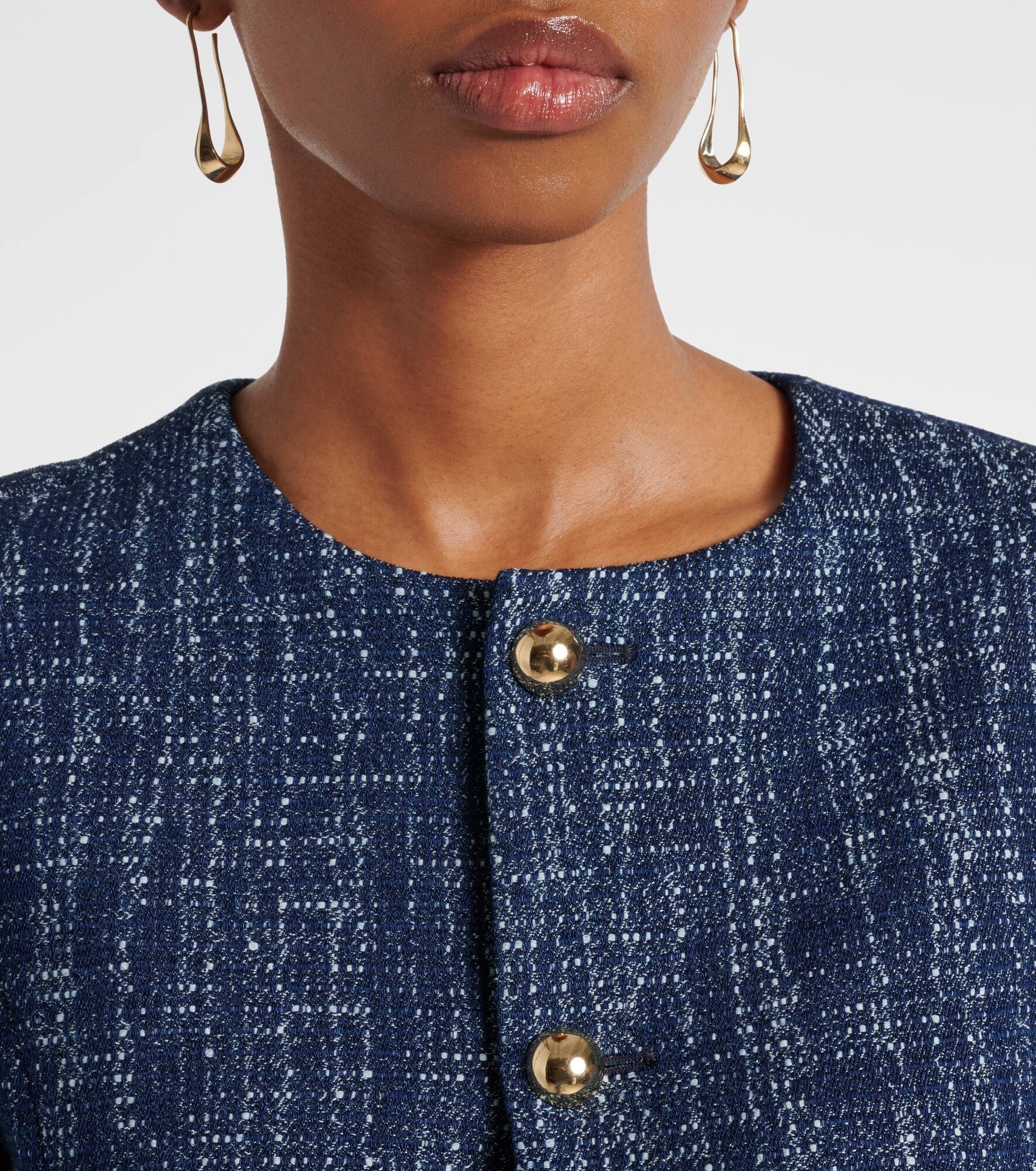 Cotton tweed jacket - 4