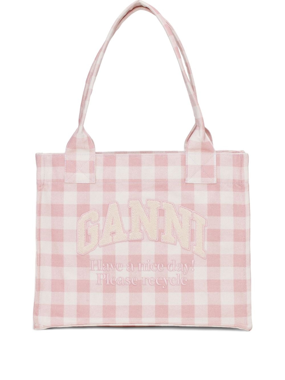 printed shoulder bag - 1