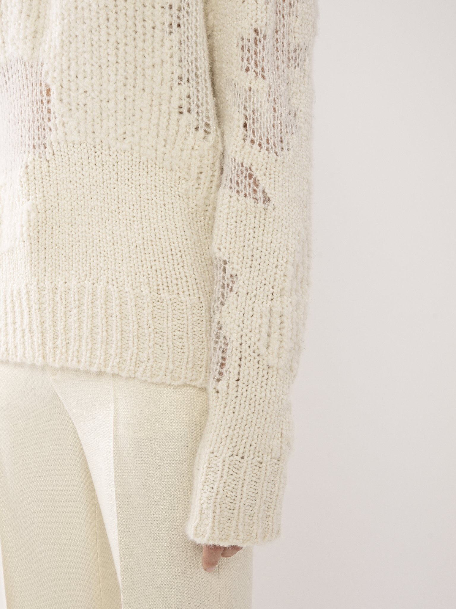 GENEROUS MOCK-NECK SWEATER - 6