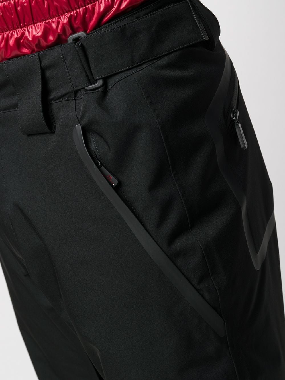 padded waistband cargo trousers - 5