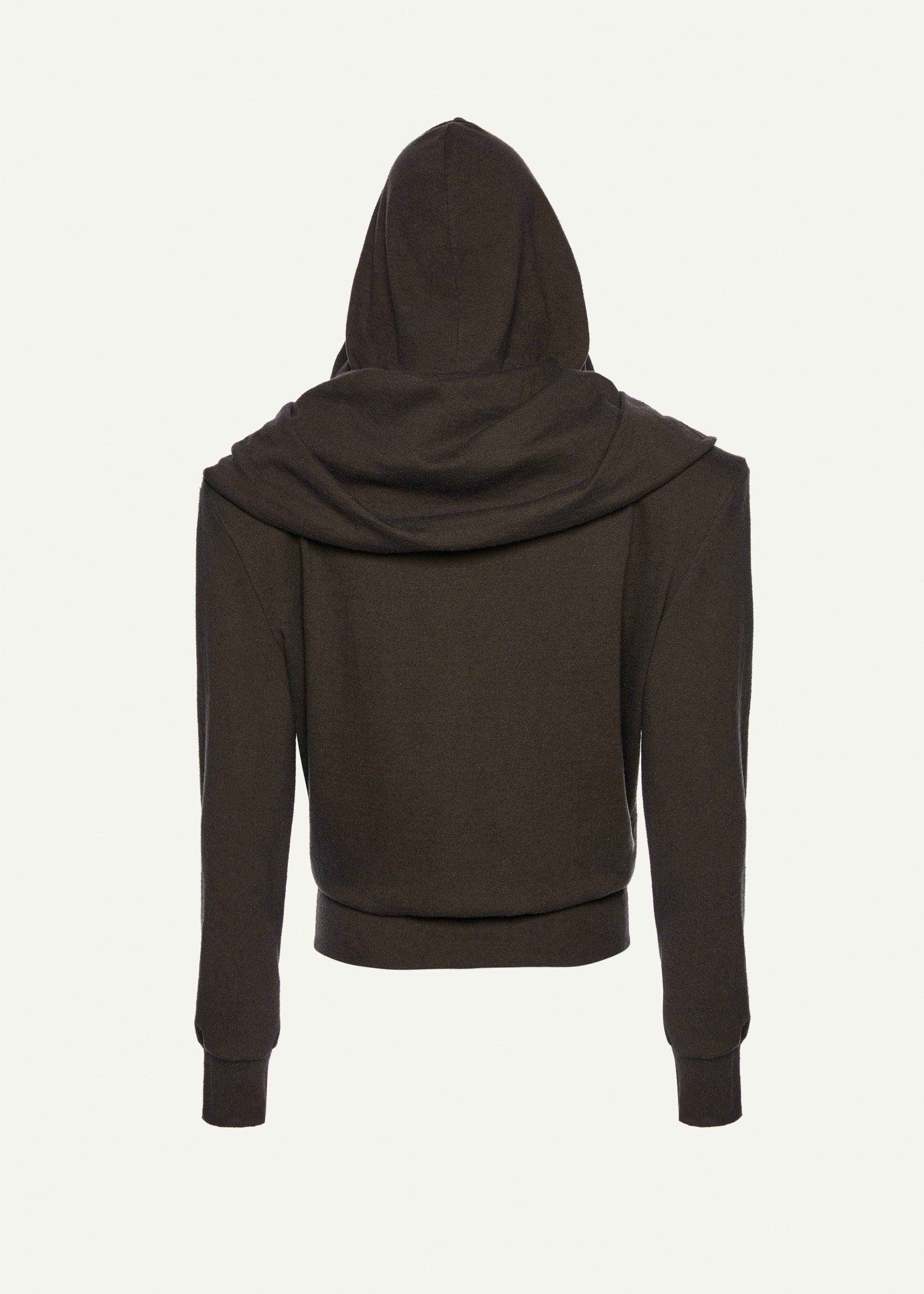 Hooded sweatshirt in dark grey - 2