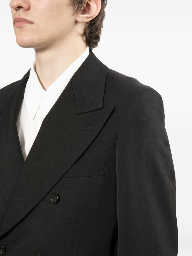 wool double-breasted blazer 5