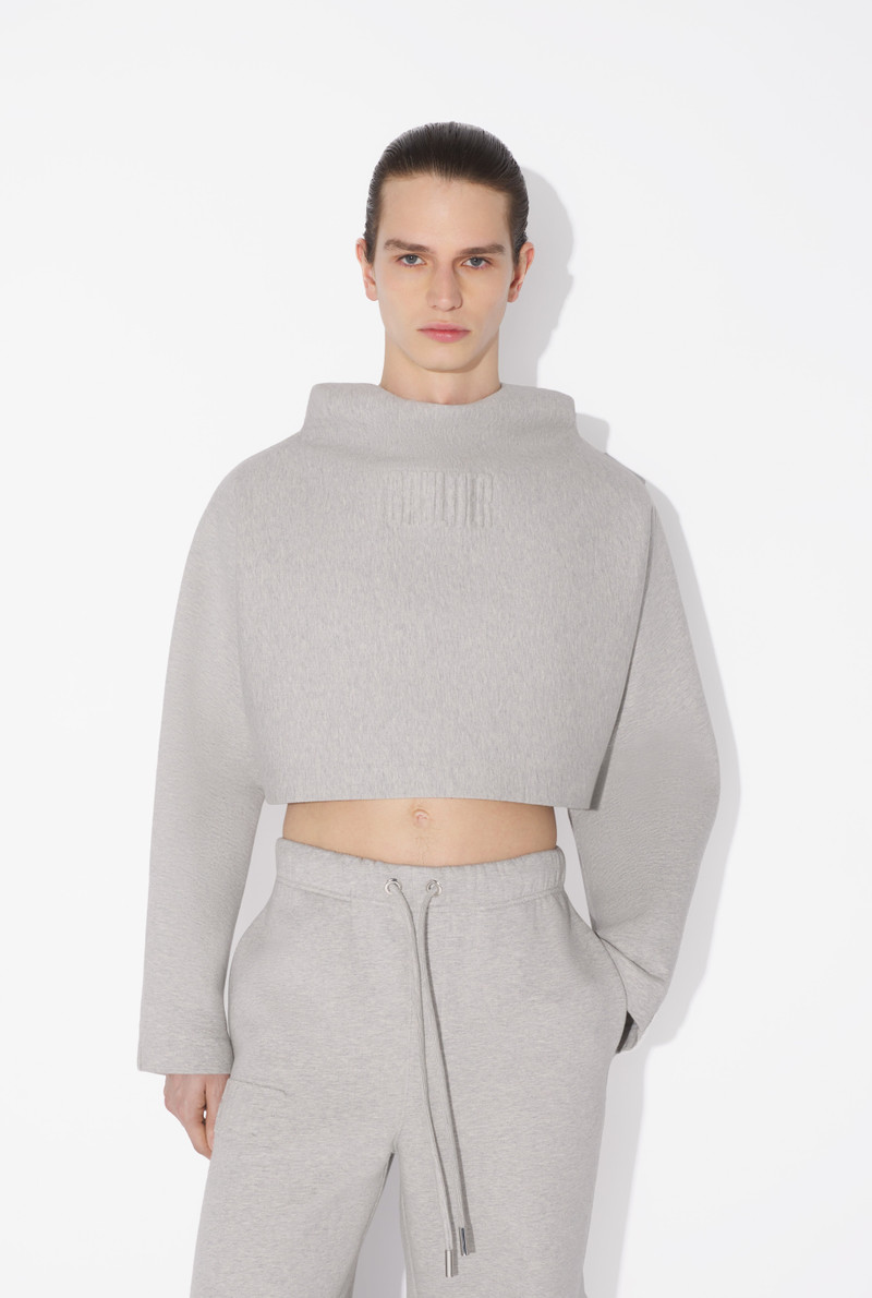 THE EMBOSSED GAULTIER HOODED SWEATSHIRT 1