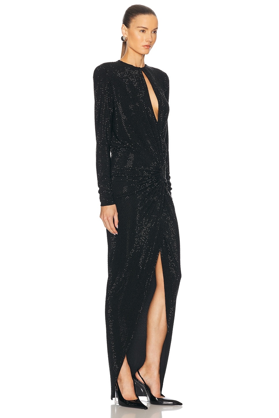 Macro Crystal Maxi Dress - 2