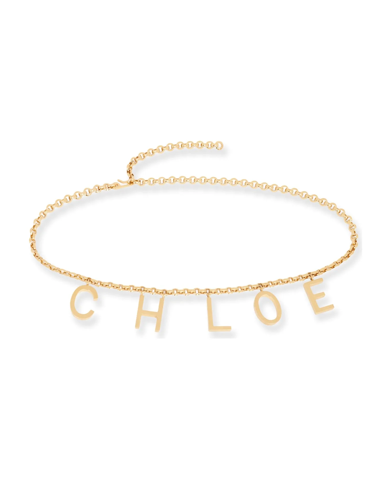 Chloé Letters Metal Belt - 1