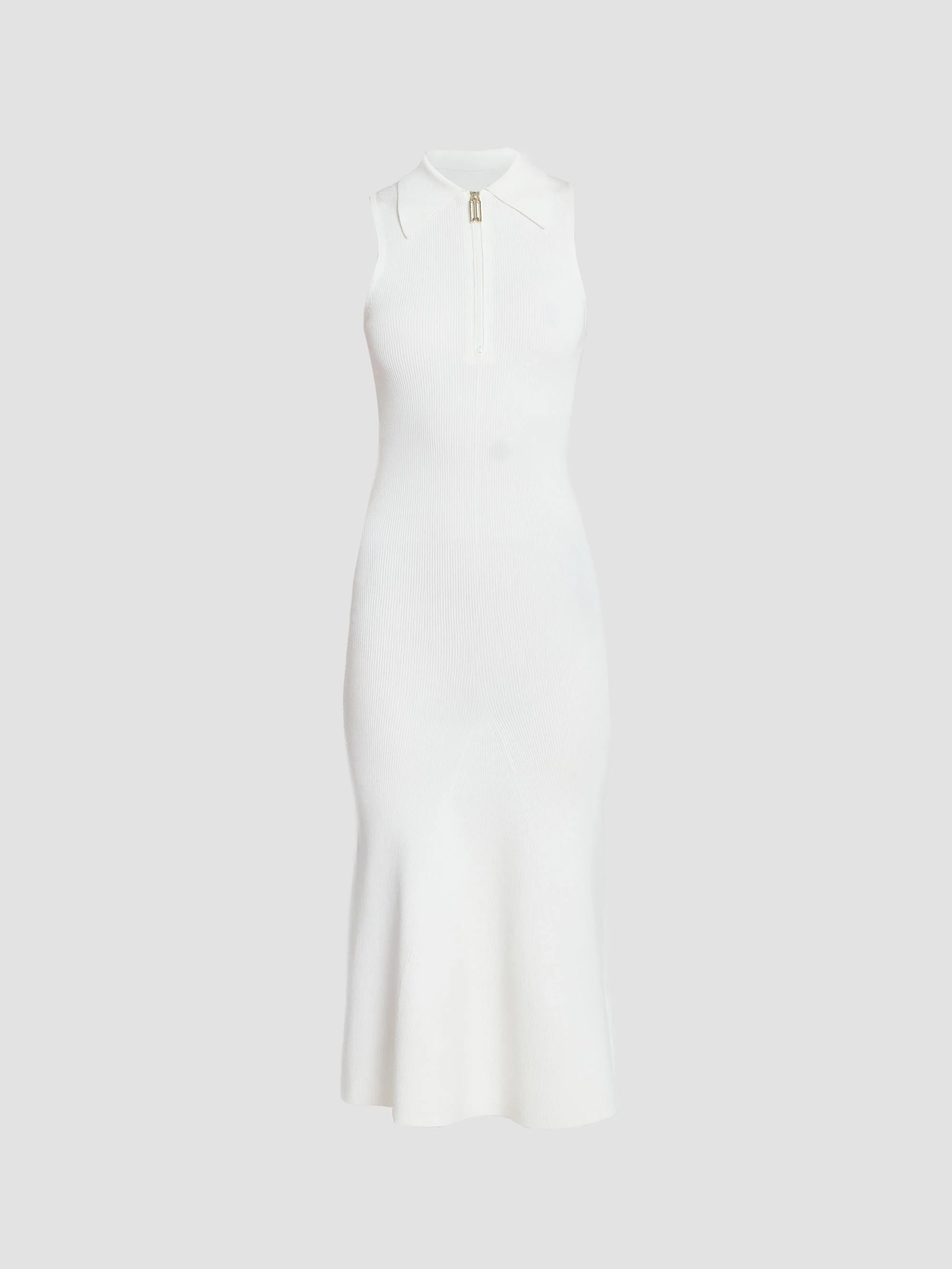 Women's Mira Sleeveless Midi Dress - White - 1