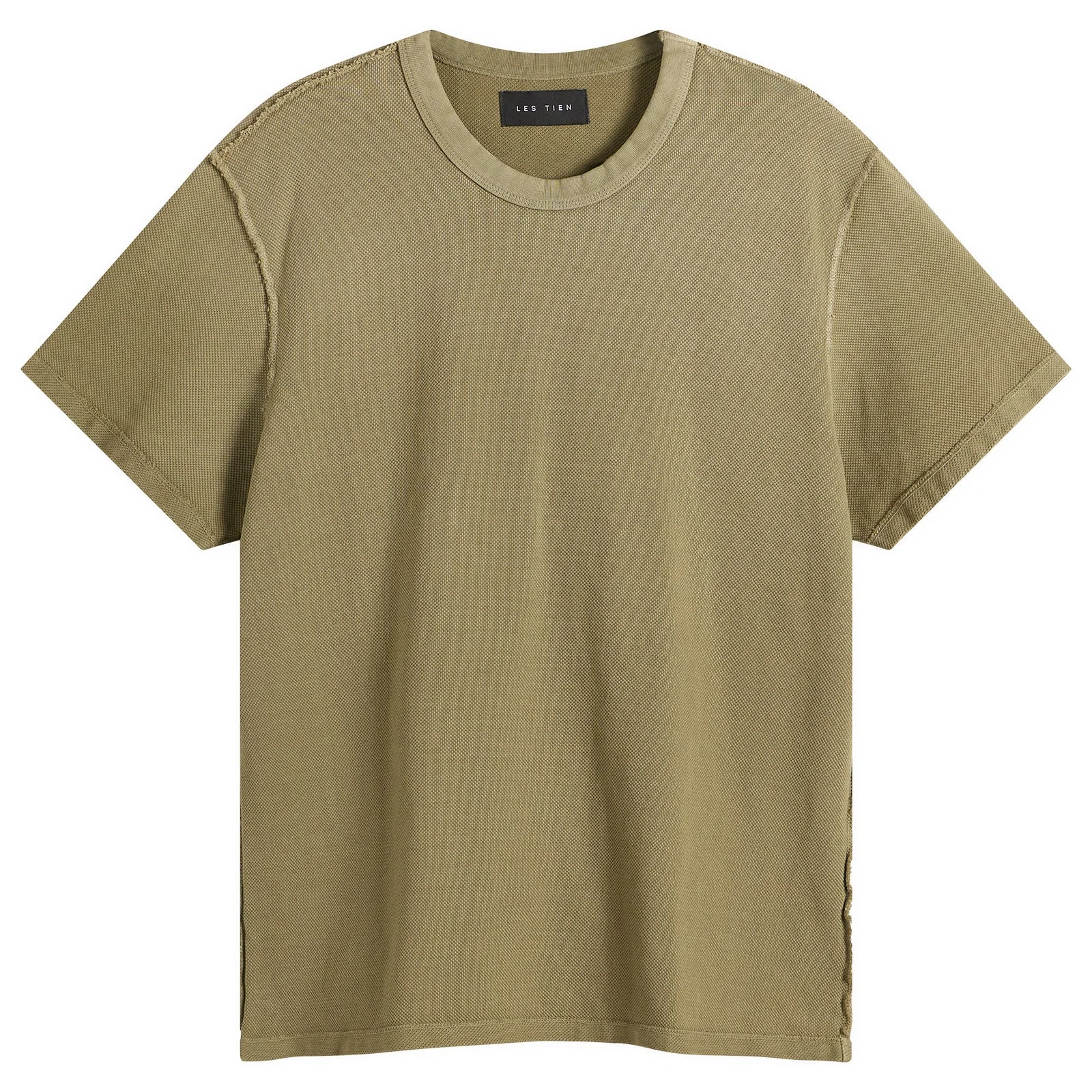 Les Tien Pique Cotton T-Shirt - 1