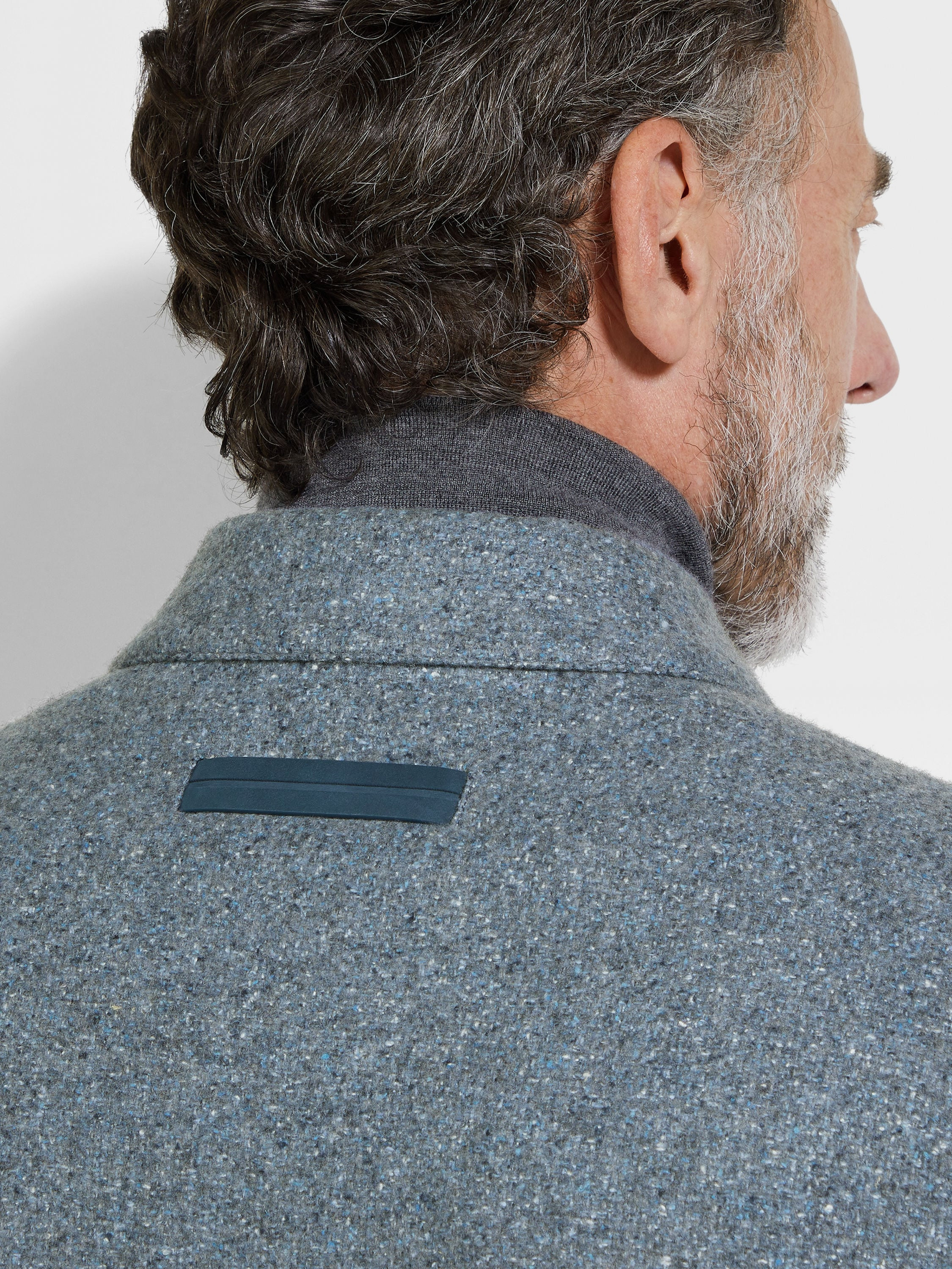 CASHMERE AND SILK ALPE CHORE JACKET - 3