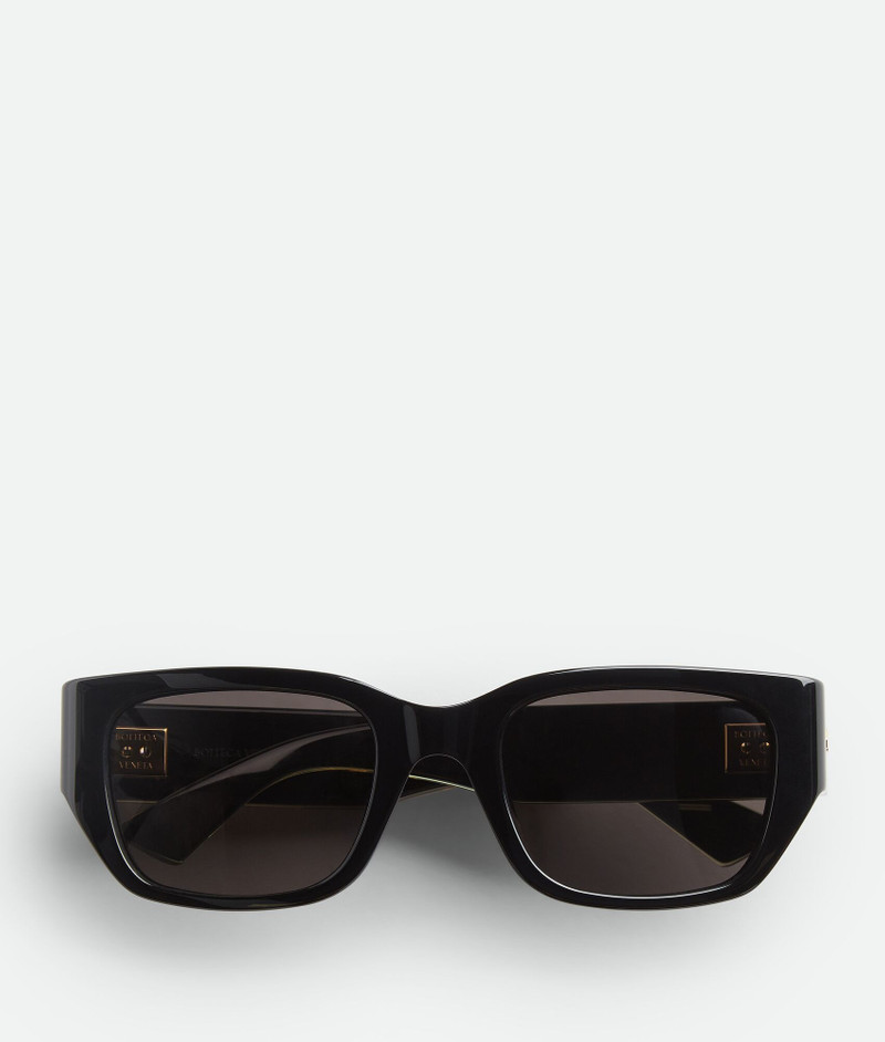 BV1401SA Intrecciato Square Sunglasses - 1