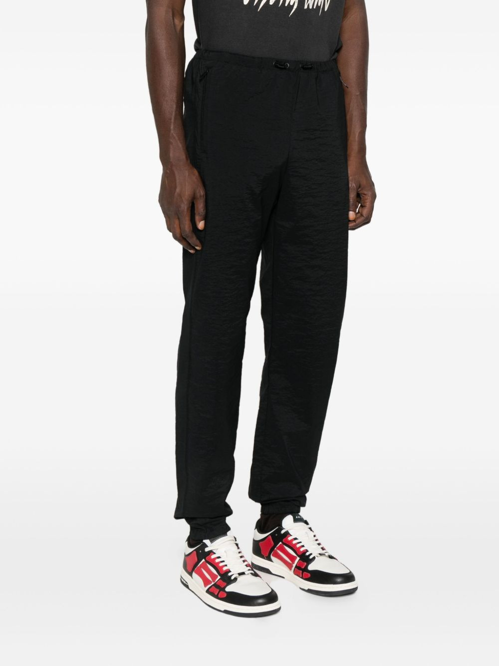 logo-embroidered track pants - 3