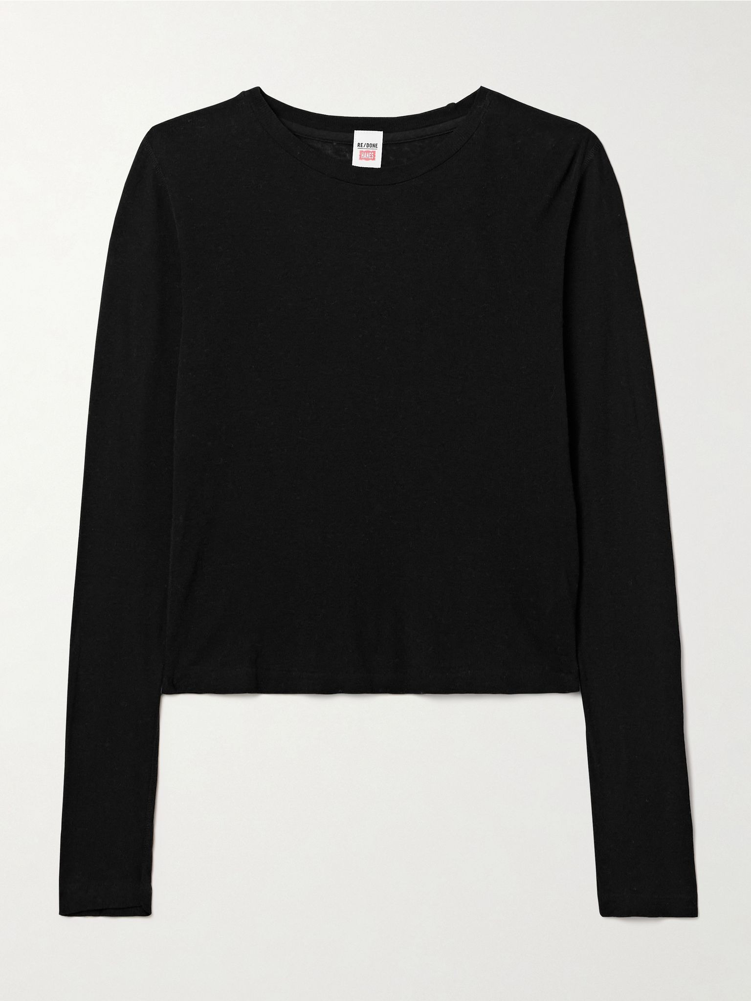 + Hanes 90s Baby cotton-jersey T-shirt Black - 1