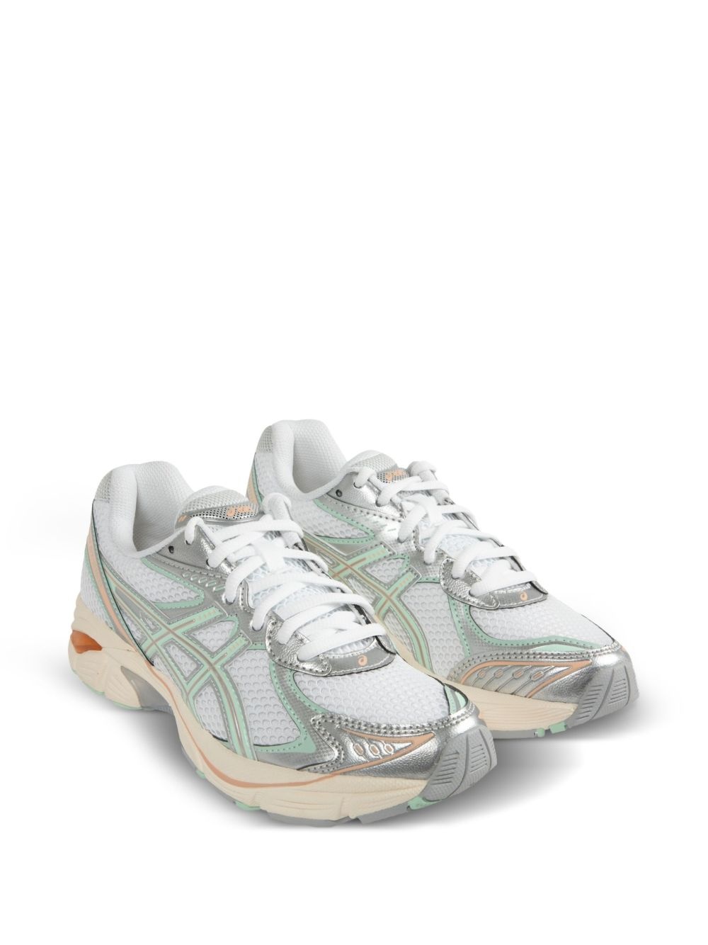 mesh-panelled sneakers - 2