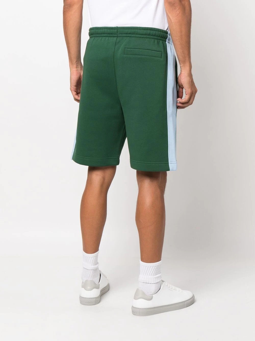 logo-patch side-stripe track shorts - 4