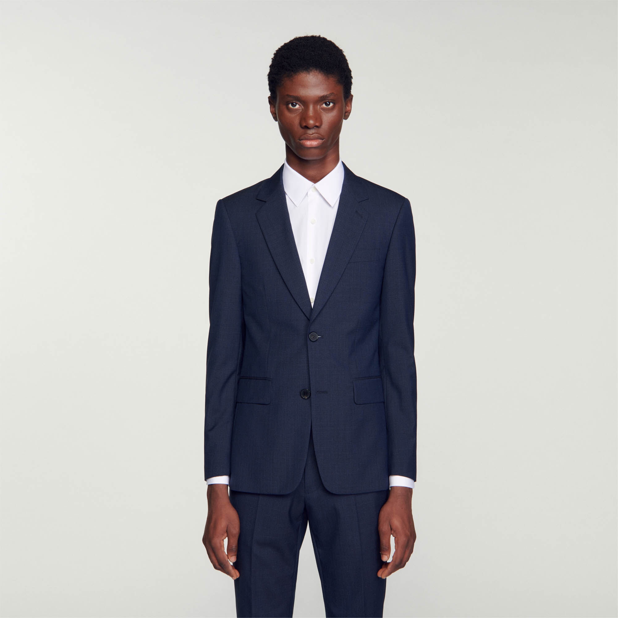 WOOL SUIT JACKET - 5