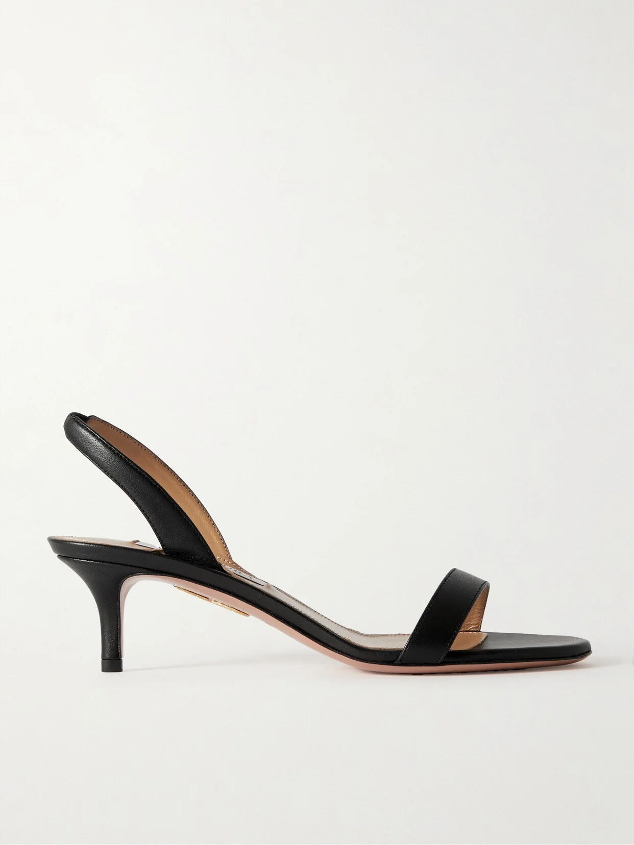 So Nude 50 Leather Slingback Sandals - 1