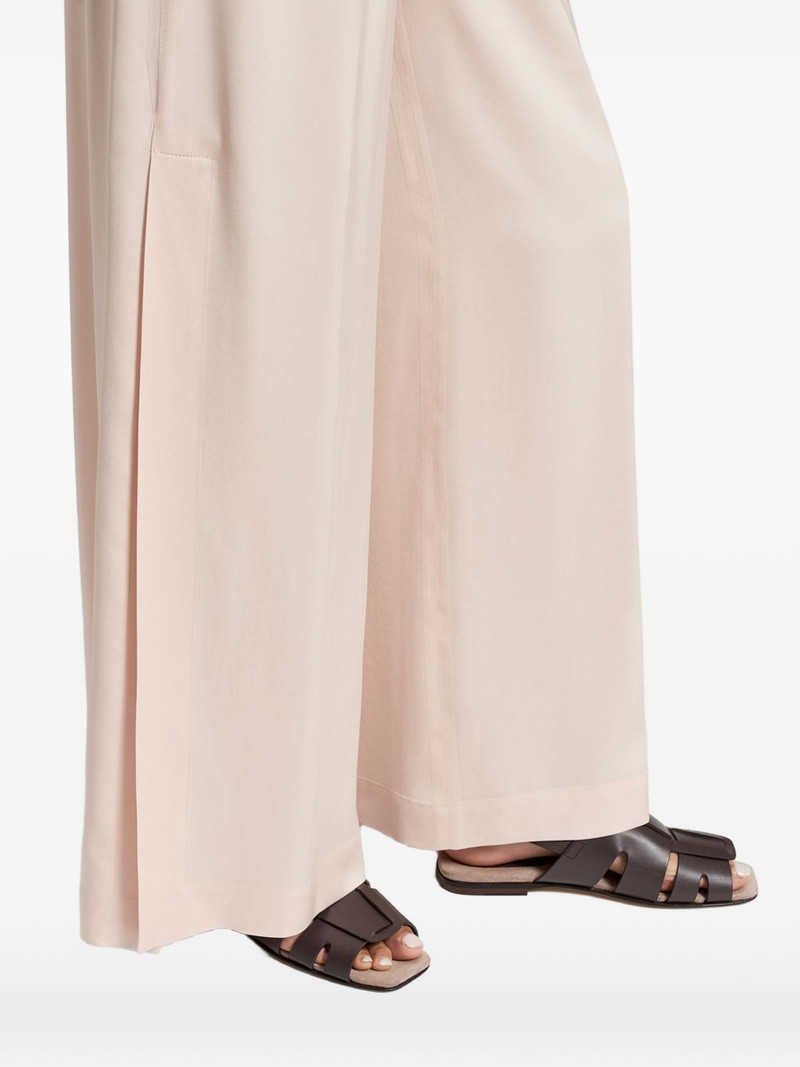 elasticated side-slit trousers 4