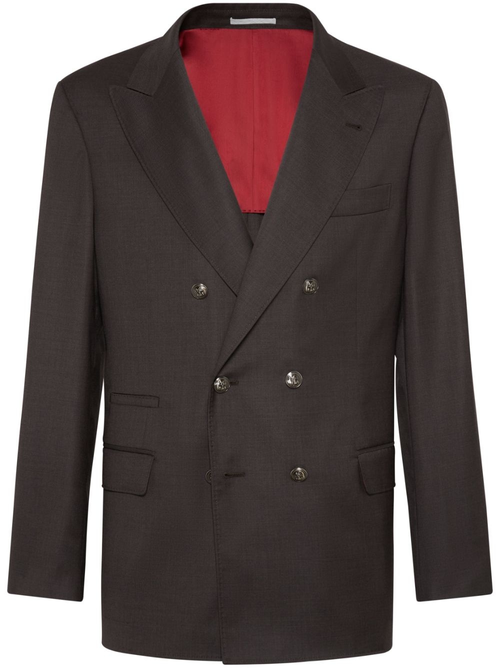 double-breasted blazer - 1