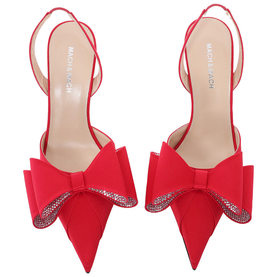 Mach & Mach Le Cadeau Slingback Pumps - 3