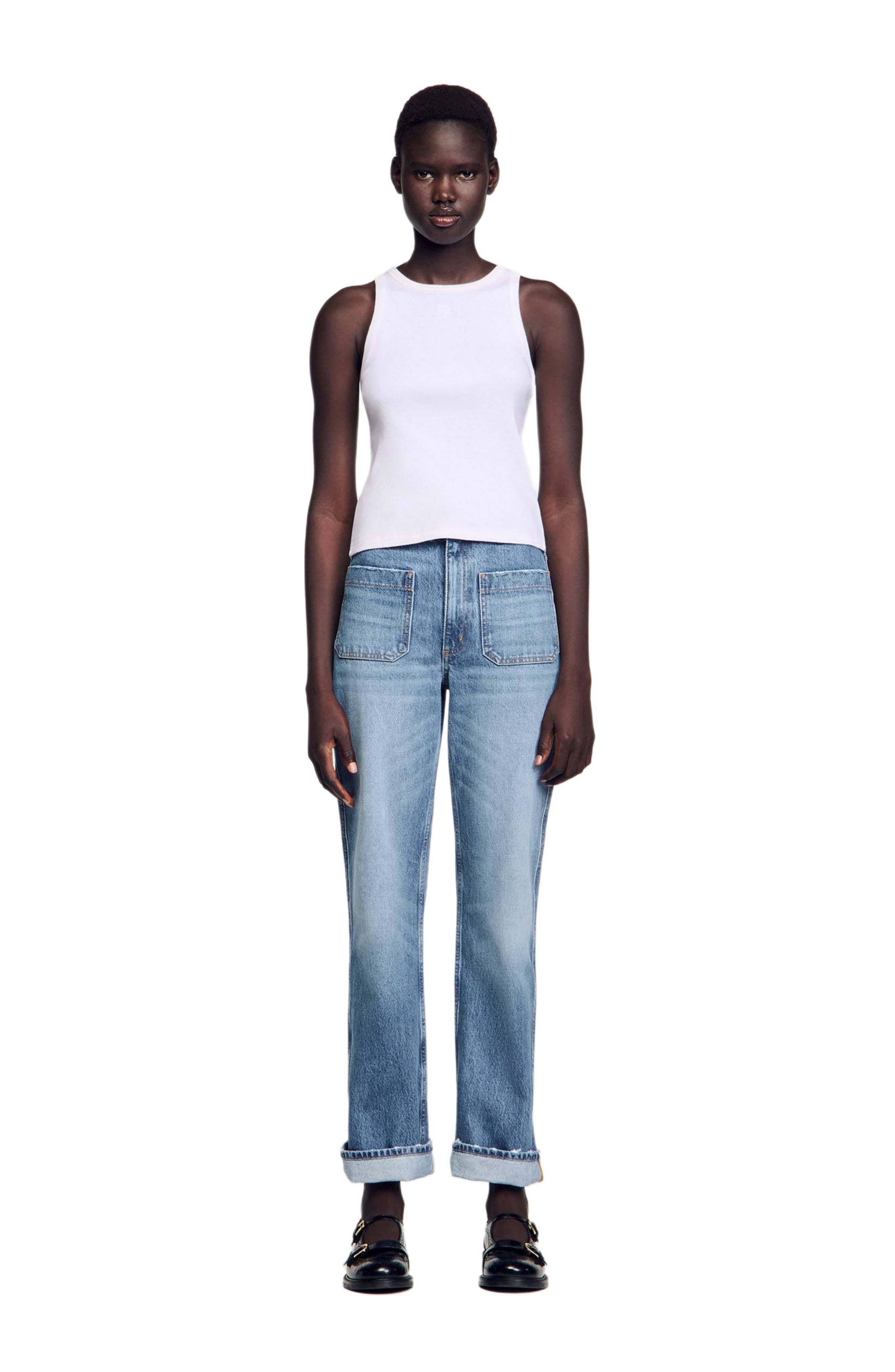 Basic Rib Cotton Tank - 4