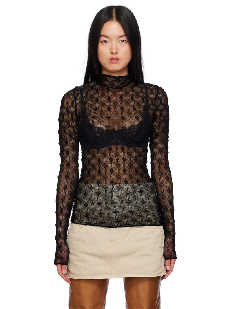 Black Toxani Turtleneck 1