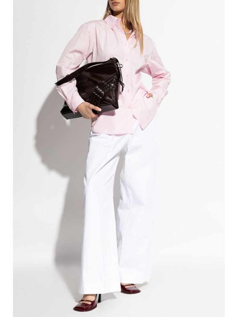 Givenchy embroidered-logo shirt outlook