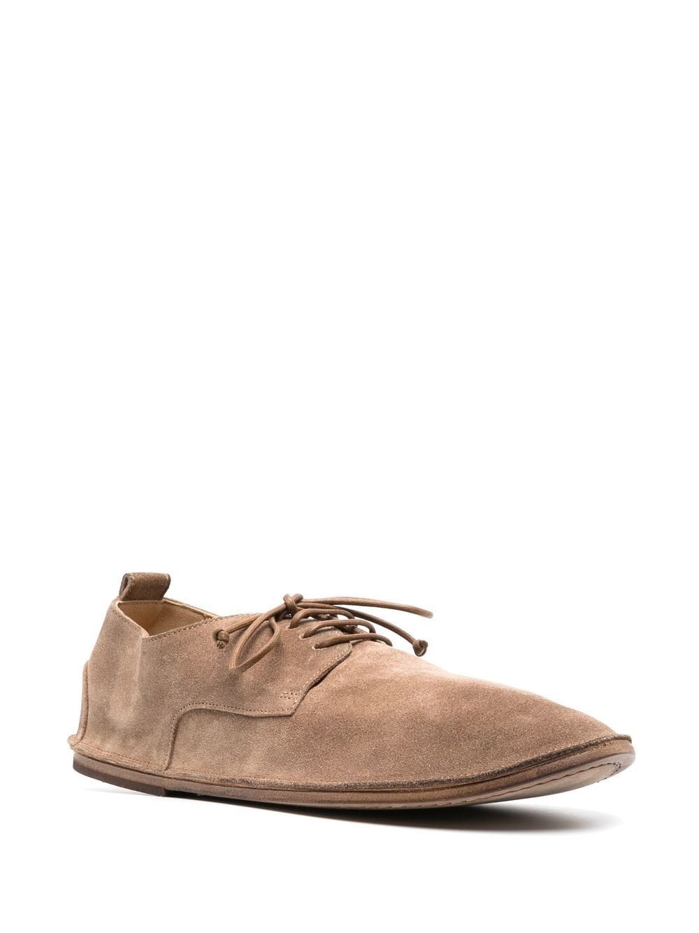 suede-leather derby shoes - 2