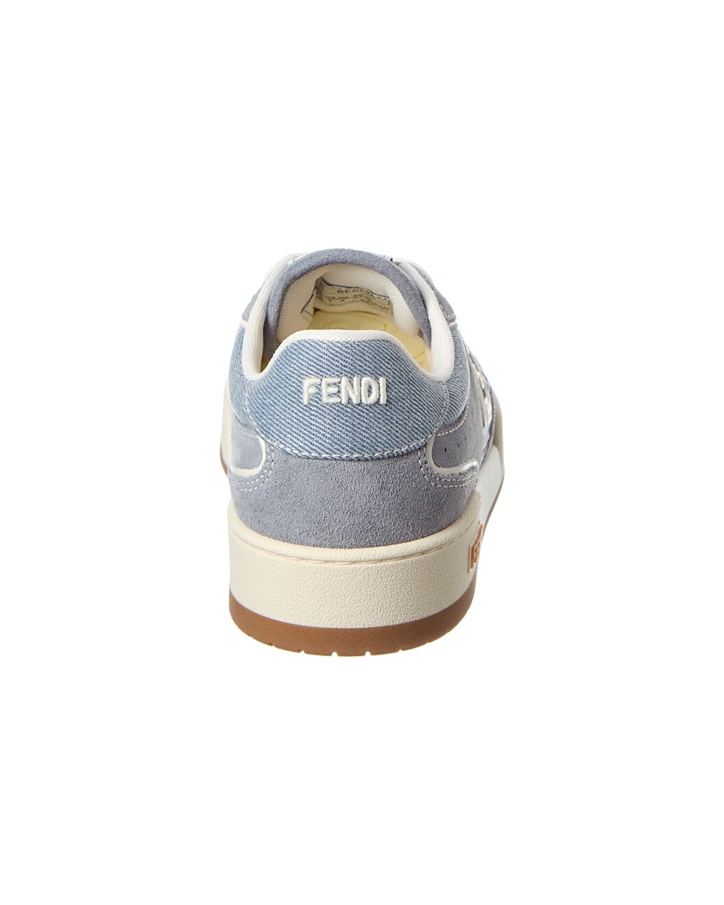 FENDI Match Denim & Suede Sneaker - 3