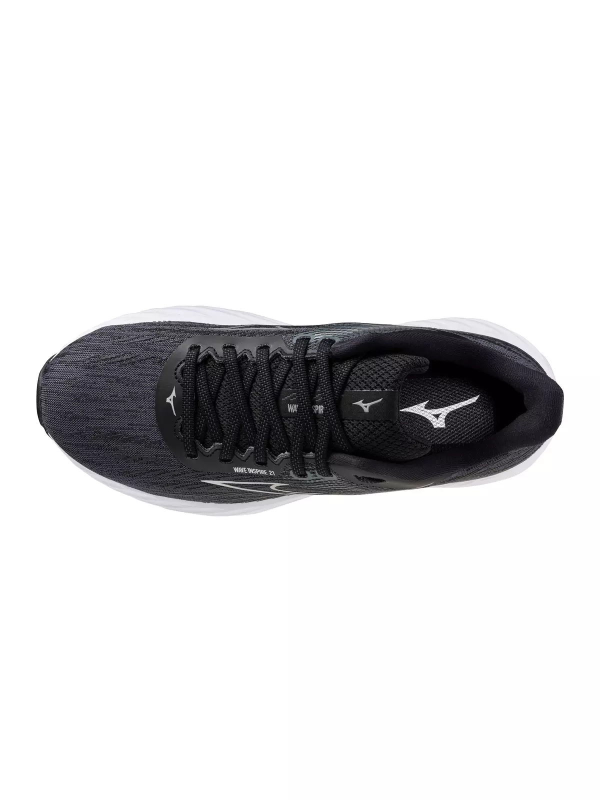 Wave Inspire 21 "Black/Silver" Women's Running Shoe - 6