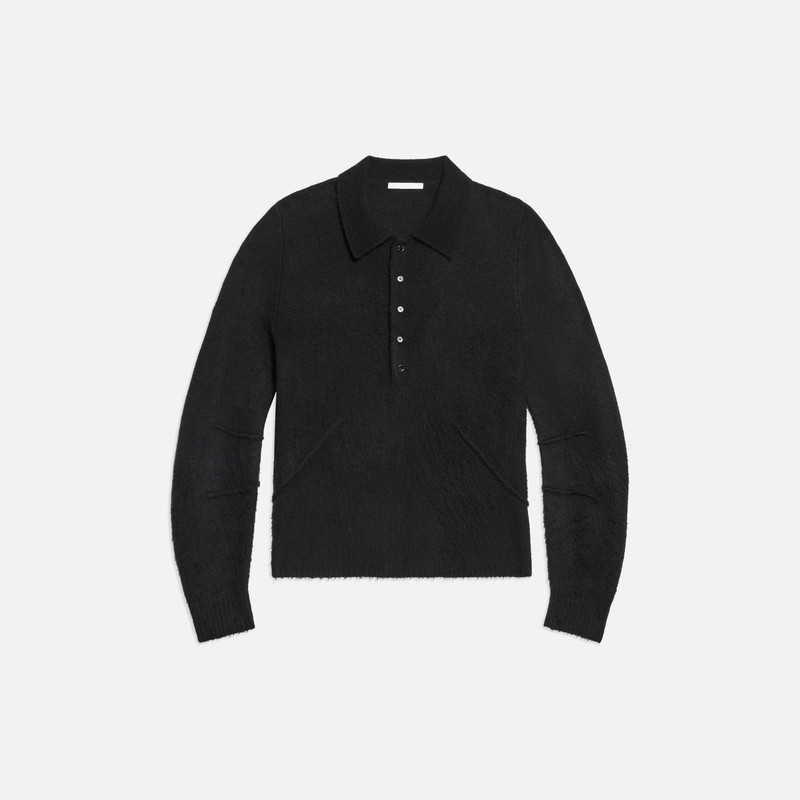 APEX BRUSHED POLO SWEATER 1
