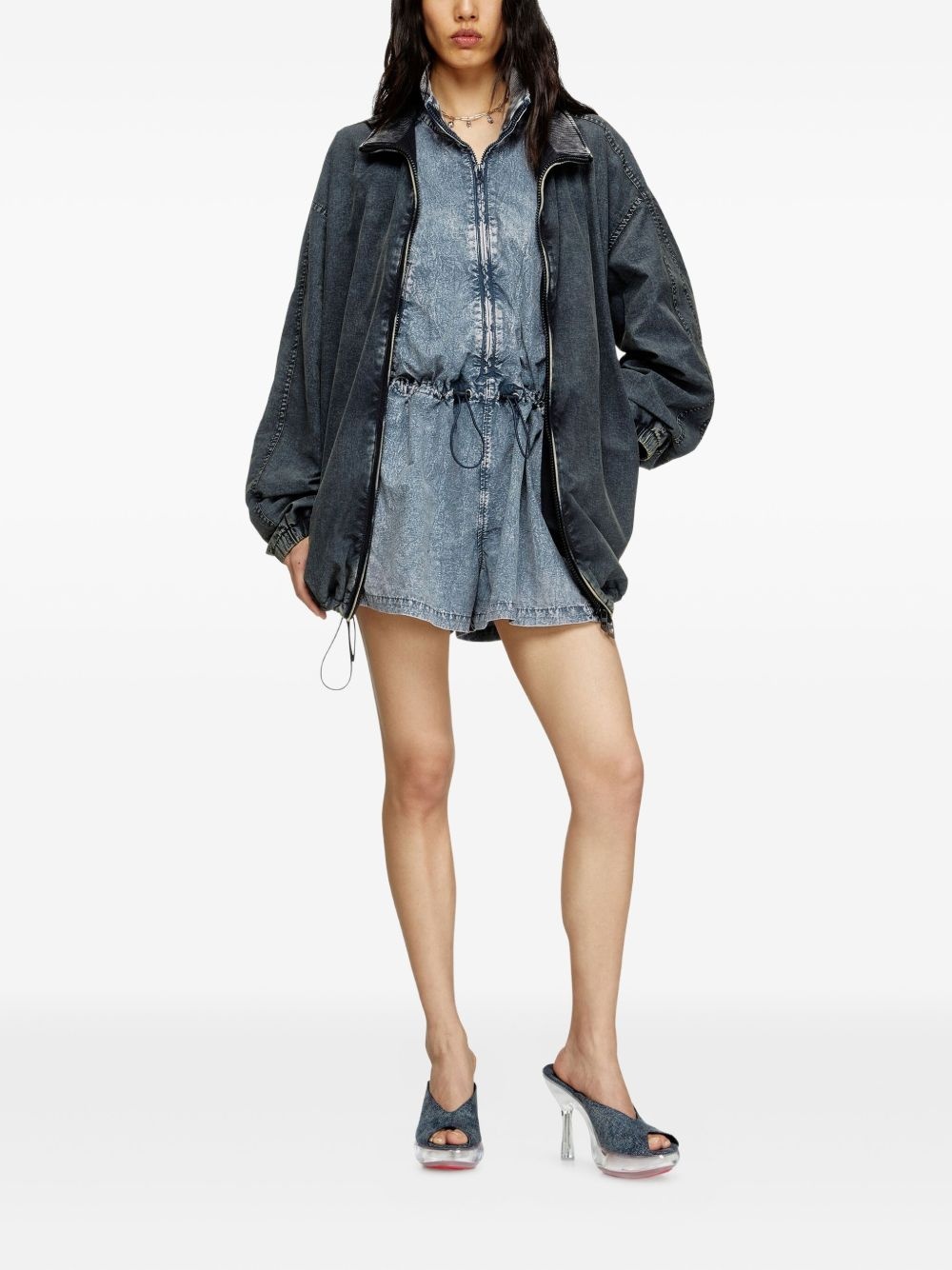 J-Annet denim sleeveless jumpsuit - 2