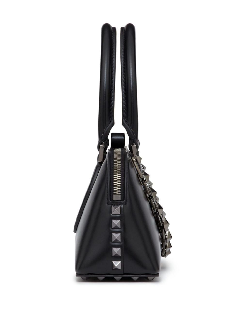 Valentino Garavani Rockstud East-West Leather Tote Bag