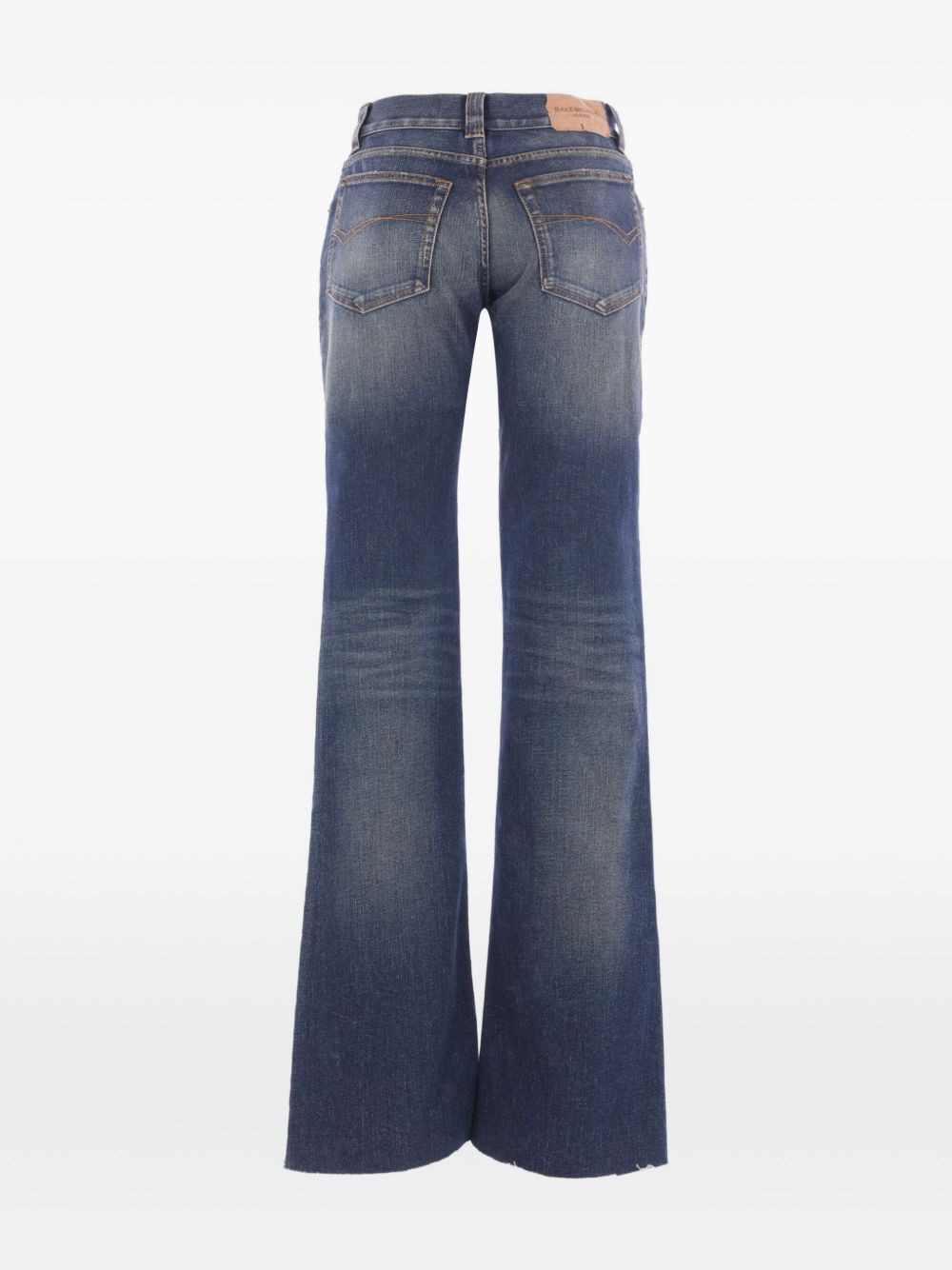 frayed-hem jeans - 2
