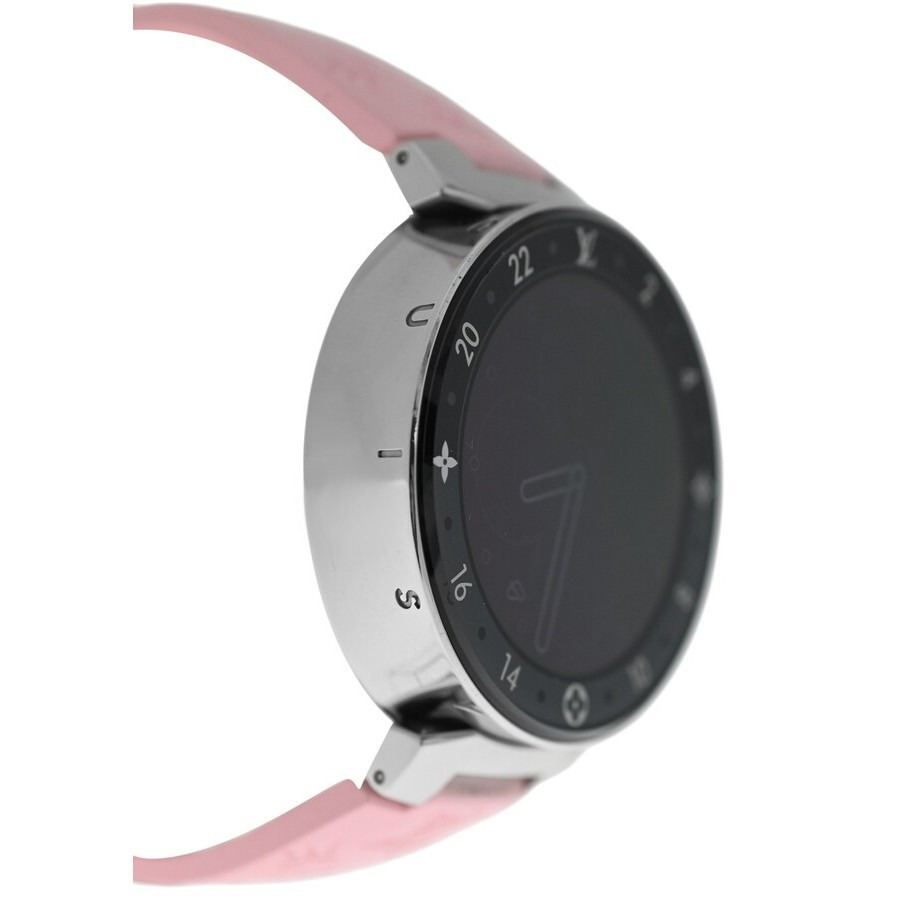Pre-owned Louis Vuitton Tambour Horizon Black Dial Men's Watch QA050 - 3
