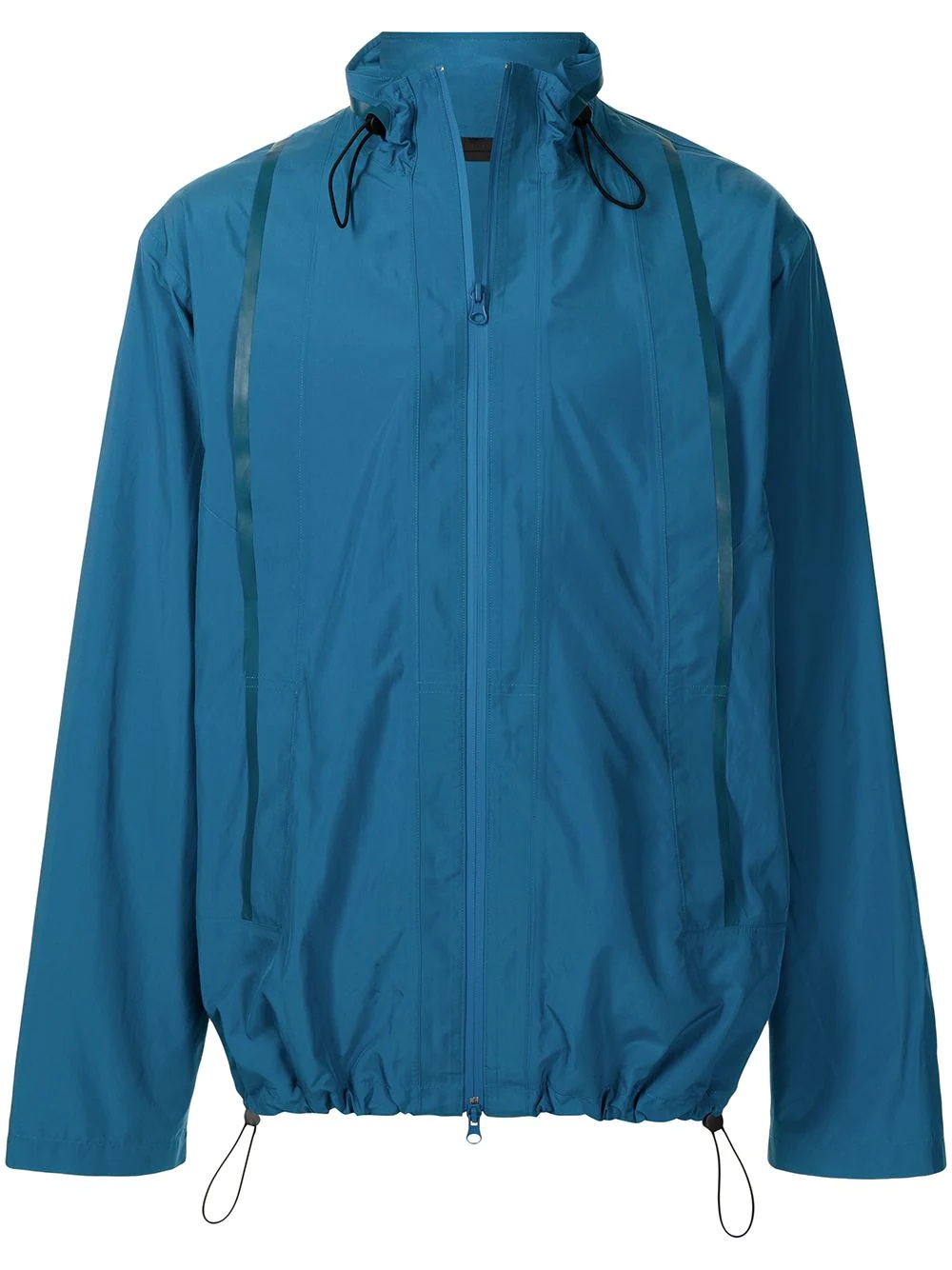 drawstring-fastening jacket - 1