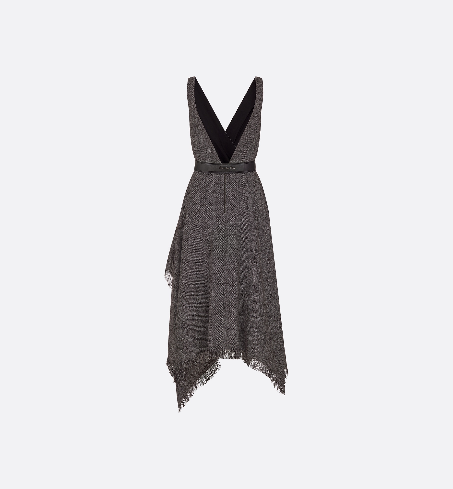 ワンピース Dior Mid-Length Draped Dress With Belt Dior Mid-Length Draped Dress with Belt | REVERSIBLE
