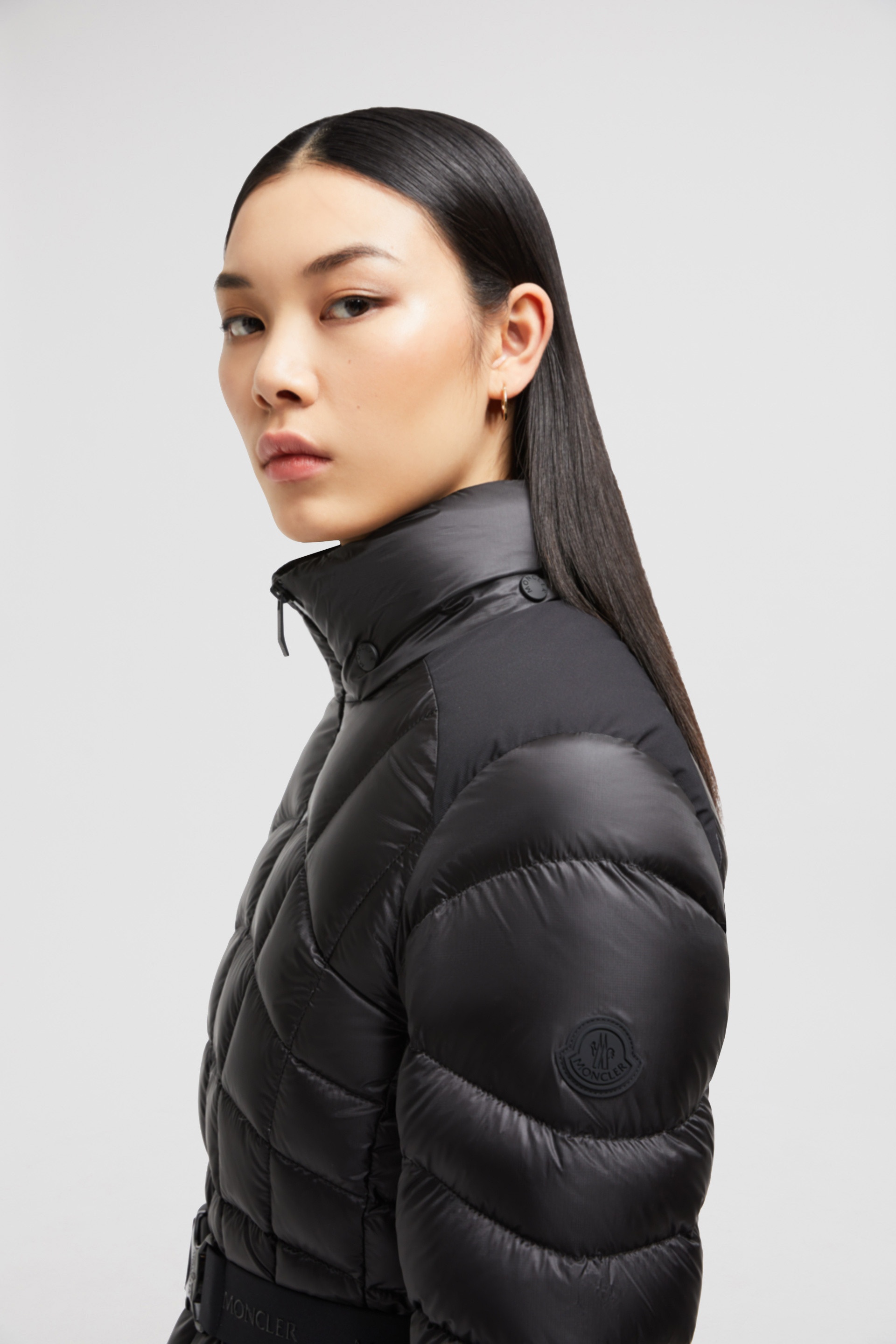Gramont Hooded Geometric-Quilted Short Down Jacket - 4