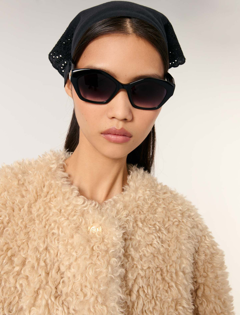 Short faux fur coat 6