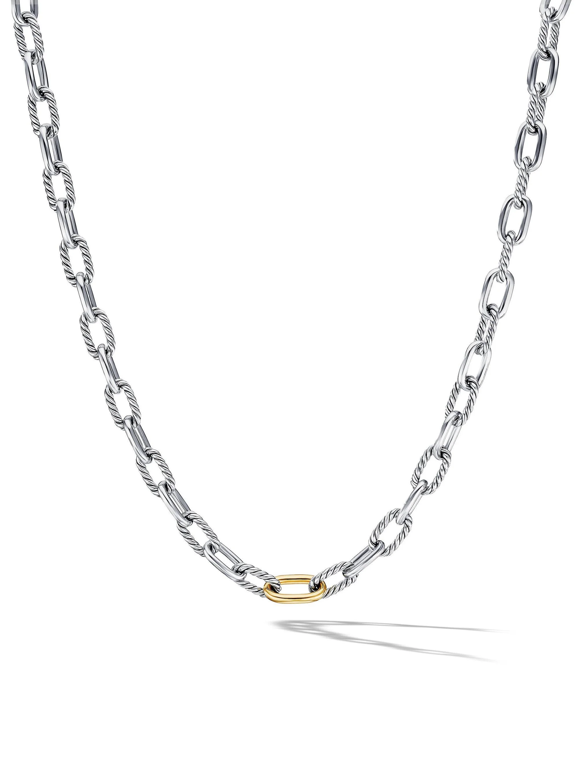 Women's DY Madison Chain Necklace In Sterling Silver - Silver - 1
