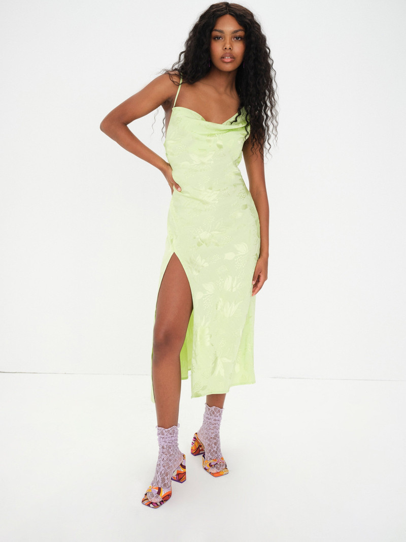 For Love & Lemons Ilana Midi Dress outlook