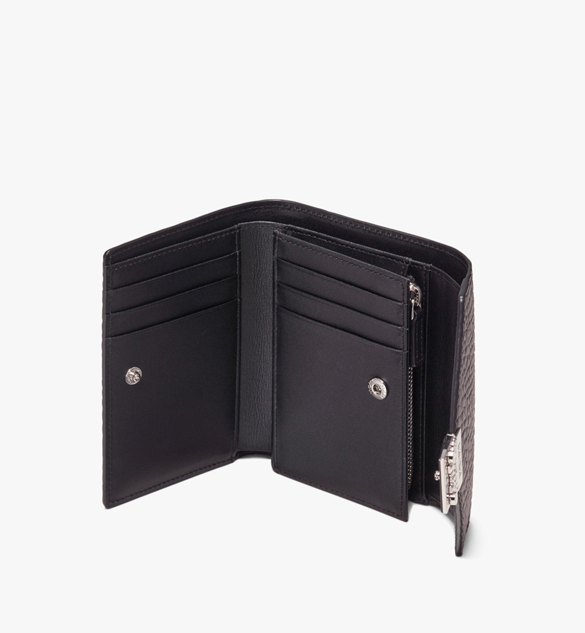 Tracy Three-Fold Wallet in Visetos - 3