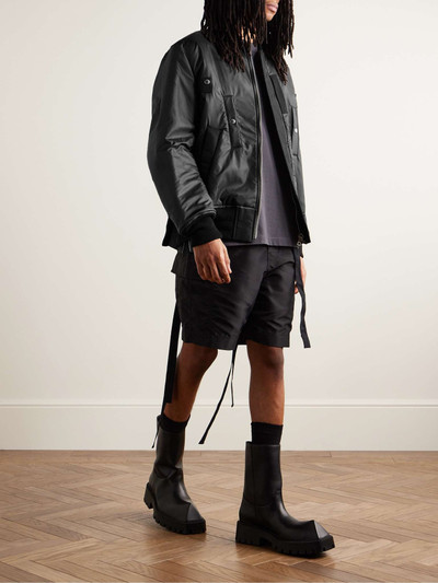 sacai Canvas-Trimmed Padded Shell Bomber Jacket outlook