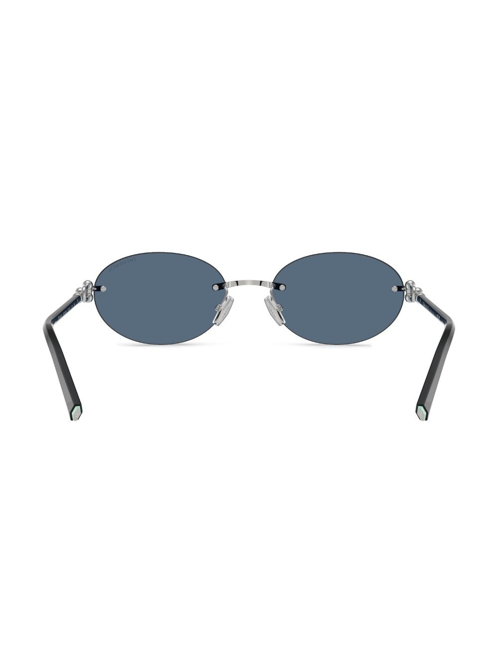 oval-frame sunglasses - 4