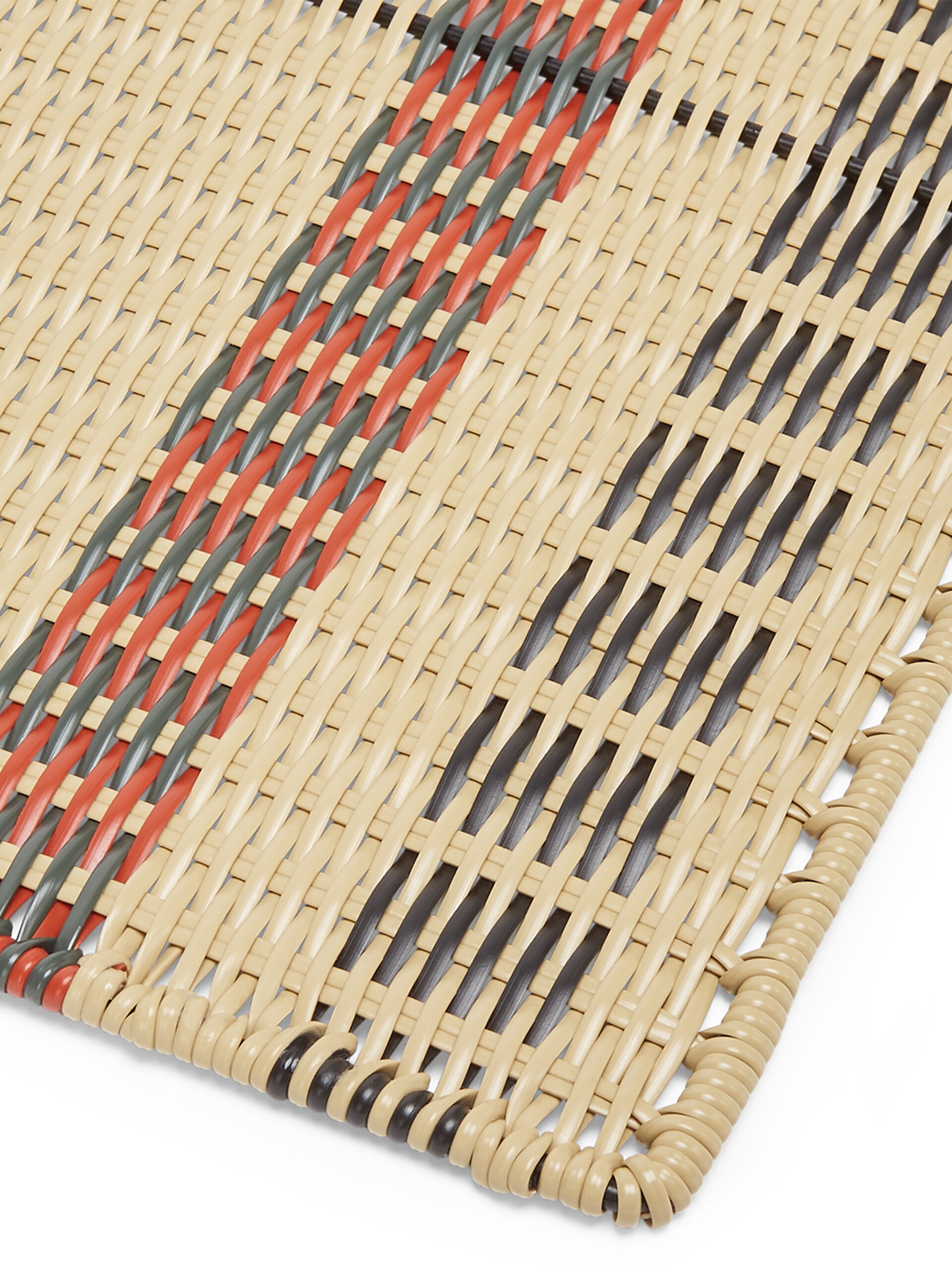 MARNI MARKET RECTANGULAR PLACEMAT WITH MULTICOLOR STRIPED MOTIF - 3